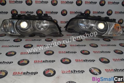 Фары ксенон bmw e46 купе до рестайлинг - купить Новопокровской