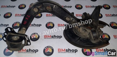 Ступица задняя лева бмв е46 - купить Новопокровской