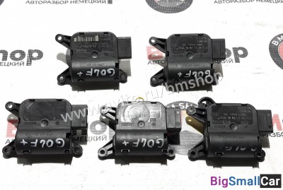 Моторчик заслонки печки Volkswagen Golf Plus - купить Новопокровской