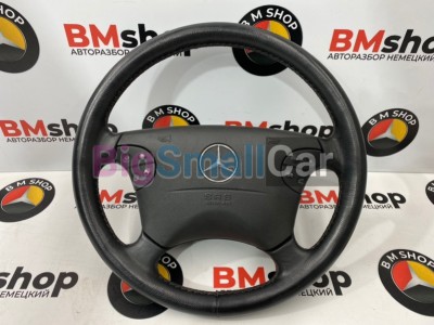 Руль Mercedes E 320 2001 W210 112941 A2104600203 - купить Новопокровской