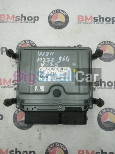 Блок управления двигателем Mercedes E 350 25.08.2006 W211 272.964 A2721533291 - купить Новопокровской