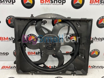 Вентилятор радиатора BMW 323i 2007 E90 N52b25 17117590699 - купить Новопокровской