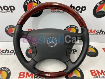 Руль Mercedes S350 2003 W220 112.972 А2204601603 - купить Новопокровской