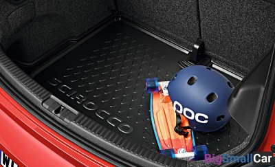 Ковер багажника резиновый Scirocco, 1K8061180 - купить Новопокровской