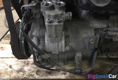 Компрессор кондиционера Хонда цивик гибрид 1.3 - купить Новопокровской