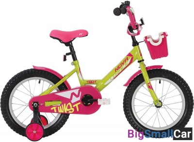 Детский велосипед NOVATRACK 181TWIST.GNP20 - купить Новопокровской