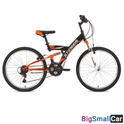 Дорожный велосипед STINGER 24SFV.BANZAI.14BK8 - купить Новопокровской