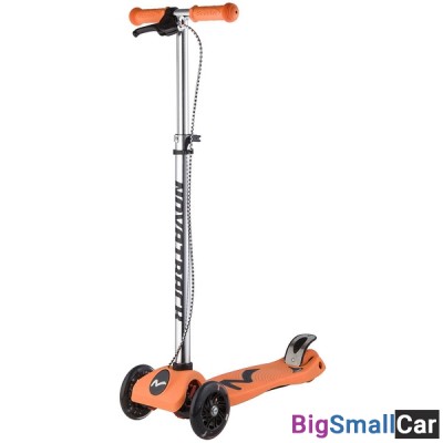 Подростковый самокат-кикборд 120B.RAINBOW.OR8 NOVATRACK