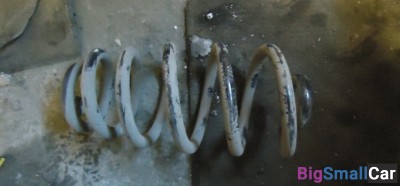 Пружина задней подвески A4  B6  2000-2004 Б/У - купить Новопокровской