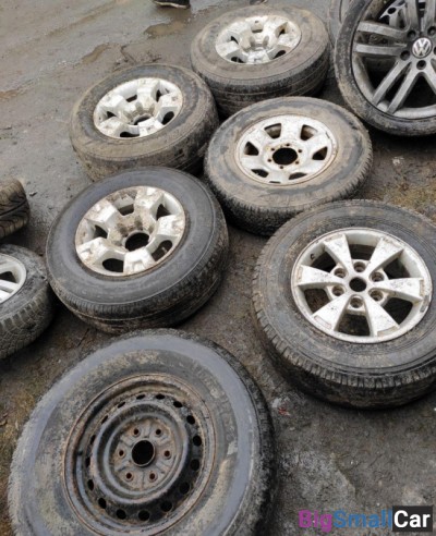 Колесо запасное Mitsubishi L200 (запаска L200) б/у MR992729/MR992758 6 x 139.7 - купить Новопокровской