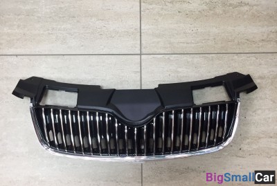 Решетка радиатора Шкода Фабиа 2007 склад16 - купить Новопокровской