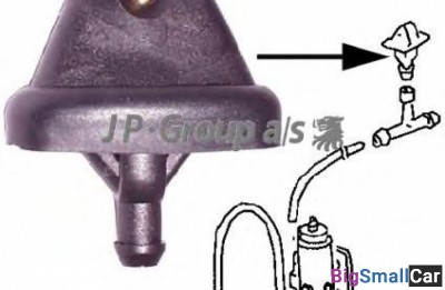 Форсунка омывателя стекла JP group 955210002 - купить Новопокровской