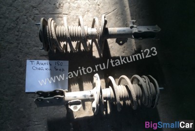 Стойки передние Toyota Auris 150 - купить Новопокровской