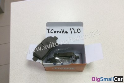 Тормозные колодки Toyota Corolla - купить Новопокровской