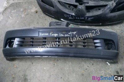 Бампер на Ниссан Тиида 04-07г.правый руль - купить Новопокровской