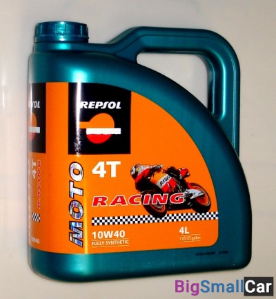Масло моторное REPSOL MOTO RACING 4T 10W40 4L 6013/R - купить Новопокровской