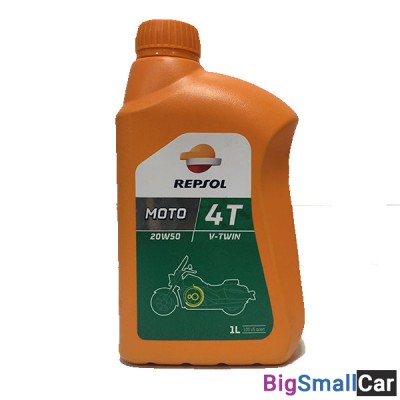 Масло моторное REPSOL MOTO V-TWIN 4T 20W50 1L 6022/R - купить Новопокровской