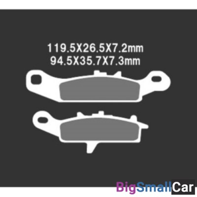 Тормозные колодки VD-442JL - купить Новопокровской