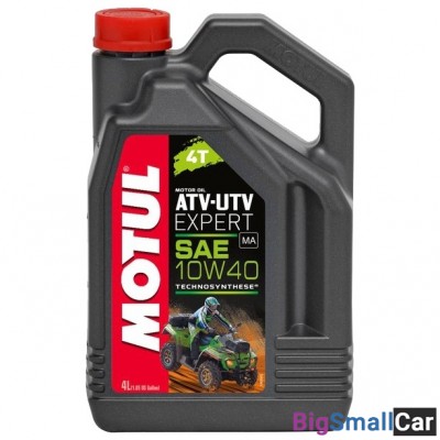 Масло моторное MOTUL 4T ATV-UTV 10W40 4L 105879 - купить Новопокровской