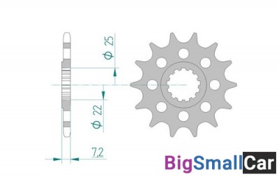Звезда ведущая AFAM 28404-16 (JTF1516.16)  520 - купить Новопокровской