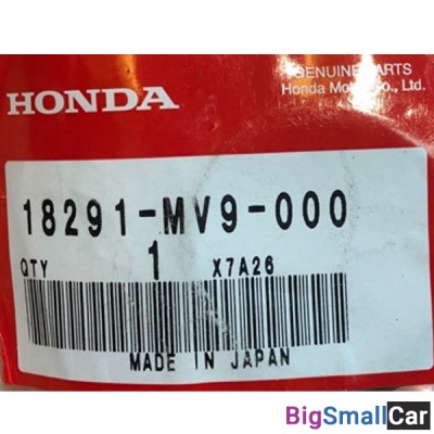 Прокладка HONDA 18291-MV9-000