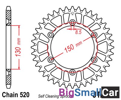Звезда ведомая JT JTA251.50 - купить Новопокровской