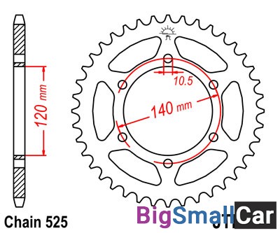 Звезда ведомая JT JTR498.40 - купить Новопокровской