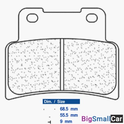 Тормозные колодки CL 1187XBK5 - купить Новопокровской