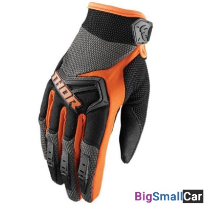 Перчатки THOR S8 Spectrum blk/orange M 3330-4640 - купить Новопокровской