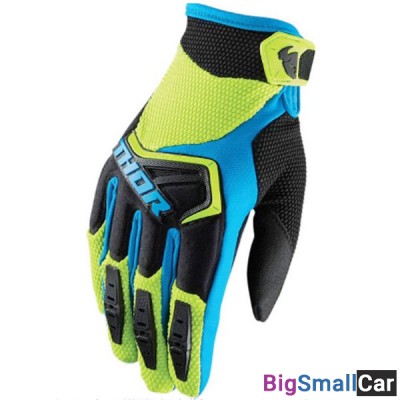 Перчатки THOR S8 Spectrum blk/greenl/blue 2XL 3330-4649 - купить Новопокровской