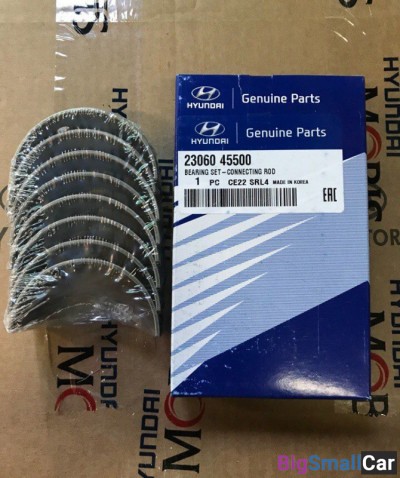 Вкладыши шатунные Hyundai HD78 2306045020