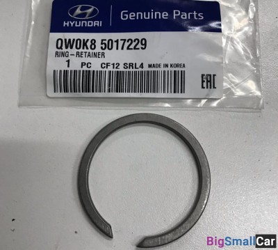 Кольцо стопорное кпп Hyundai HD120 QW0K85017229 - купить Новопокровской