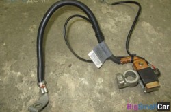 Клемма минус (12 Электрооборудование двигателя) 61126970680 - купить Новопокровской