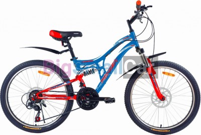 Дорожные велосипеды PIONEER FORSAGE 24/14 black-red-gray