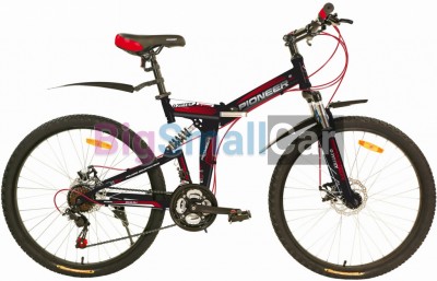 Дорожные велосипеды PIONEER ODYSSEY 26/18 black-white-red