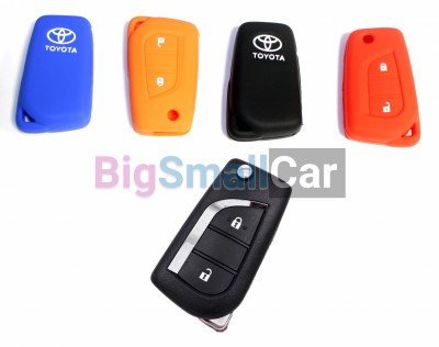 Силиконовый Чехол Для Ключа Тойота Королла, Аурис, Авенсис, Версо bgt232 - купить Новопокровской