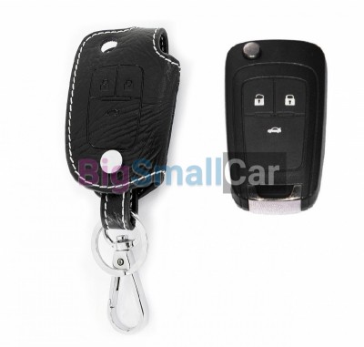 Брелок (Кожаный Чехол) Для Ключа Opel С Белой Нитью bgt340 - купить Новопокровской