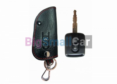 Чехол Для Ключа Nissan (Брелок), Кожаный, Цвет Нити Красный bgt433 - купить Новопокровской