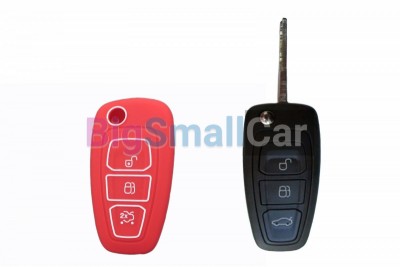 Чехол Для Ключа Ford (Брелок), Силиконовый bgt491 - купить Новопокровской