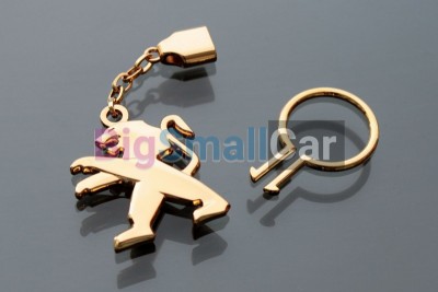 Брелок Для Peugeot Classic Золото, Металлический bgt660 - купить Новопокровской