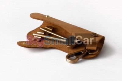 Чехол Для Ключей Audi Универсальный, Кожаный, Бежевый bgt994 - купить Новопокровской