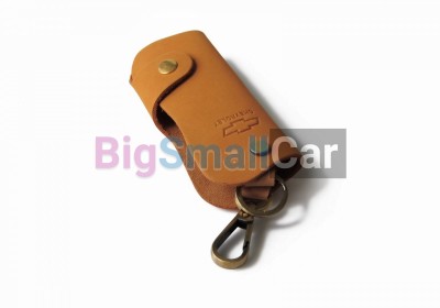 Чехол Для Ключей Chevrolet Универсальный, Кожаный, Бежевый bgt1001 - купить Новопокровской