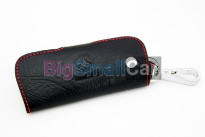 Чехол Для Ключей Mercedes Универсальный, Кожаный, Цвет Нити Красный bgt1016 - купить Новопокровской