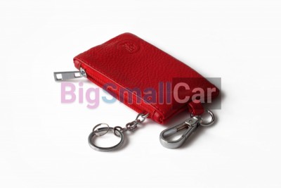 Чехол Для Ключей Cadillac Универсальный, Кожаный, С Тиснением, Красный bgt1050 - купить Новопокровской