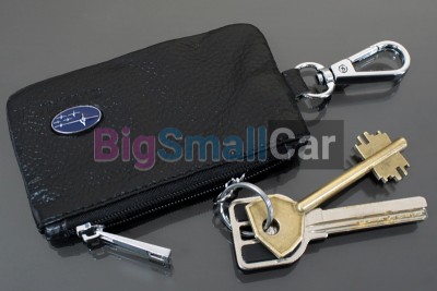 Чехол Для Ключей Subaru Универсальный, Кожаный С Металическим Значком, Черный bgt1085 - купить Новопокровской